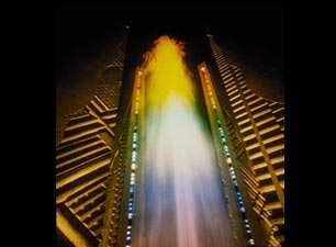 Fountain for Memorial Mall at Purdue University, West Lafayette, Indiana